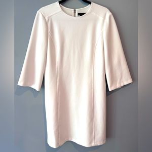 Alice + Olivia Off White Gem Shift Dress